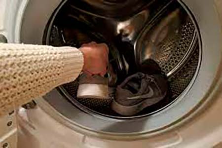 how to dry shoes in dryer